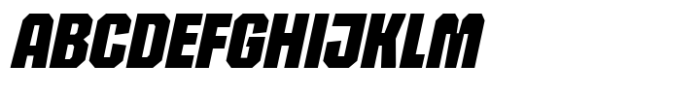 SG Tanders Extra Bold Slant Font