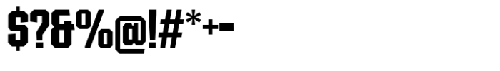 SG Tanders Narrow Bold Font OTHER CHARS