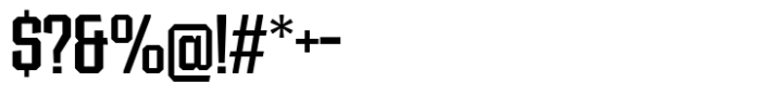 SG Tanders Narrow Medium Font OTHER CHARS