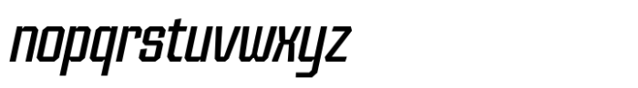 SG Tanders Narrow Slant Font LOWERCASE