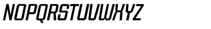 SG Tanders Regular Slant Font UPPERCASE