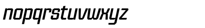 SG Tanders Regular Slant Font LOWERCASE