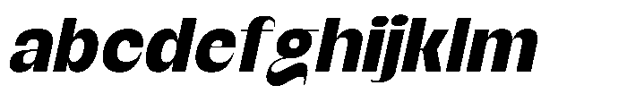 SG Verace Black Slant FONT
