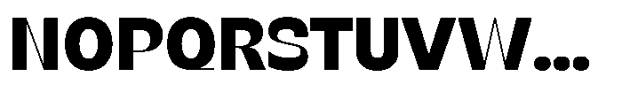 SG Verace Black Font UPPERCASE