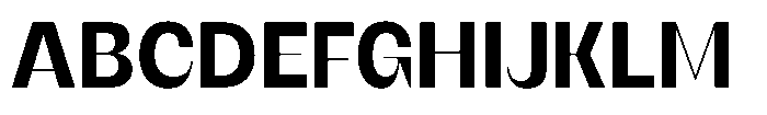 SG Verace Bold Font UPPERCASE