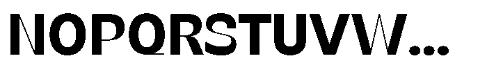 SG Verace Bold Font UPPERCASE
