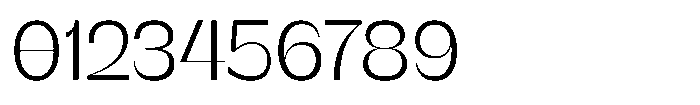 SG Verace Light Font OTHER CHARS