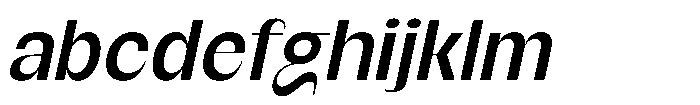 SG Verace Medium Slant FONT