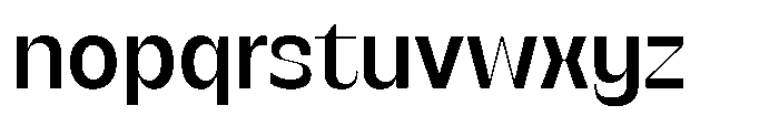 SG Verace Medium Font LOWERCASE