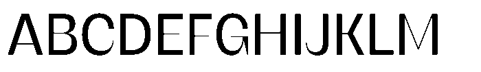 SG Verace Regular Font UPPERCASE
