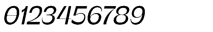 SG Verace Slant Font OTHER CHARS