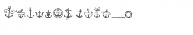 sg anchor dingbats font Font UPPERCASE