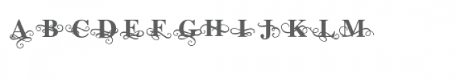 sg flourish caps font Font LOWERCASE