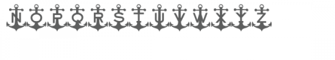 sg simple anchor font Font LOWERCASE