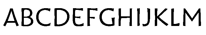 Shamus Regular Font UPPERCASE