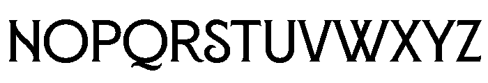 Shamus Semibold Font LOWERCASE