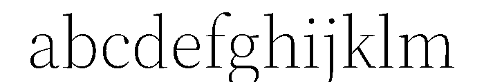 Sherborne Variable Light FONT