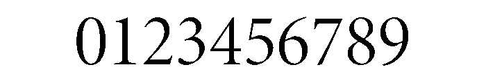 Sherborne Variable Regular Font OTHER CHARS