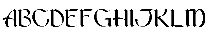SHAKA-Regular Font UPPERCASE