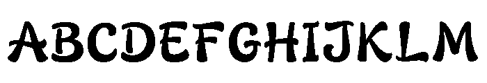 SHINE AND BLOOM Regular Font UPPERCASE
