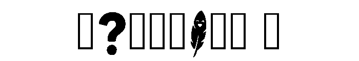 Shade Regular Font OTHER CHARS