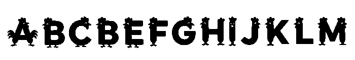 Shade Regular Font UPPERCASE