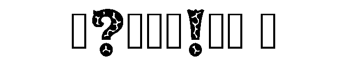 Shadeborn Regular Font OTHER CHARS