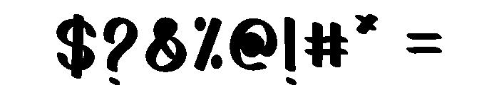 Shadow Block1 Font OTHER CHARS