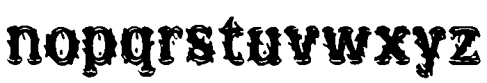 Shadow_Demon Font LOWERCASE