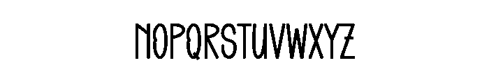 Shadow Halloween Font UPPERCASE
