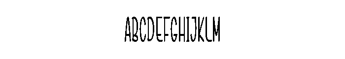 Shadow Holiday Font UPPERCASE