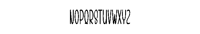 Shadow Holiday Font LOWERCASE