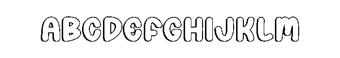 Shadow Outline FONT