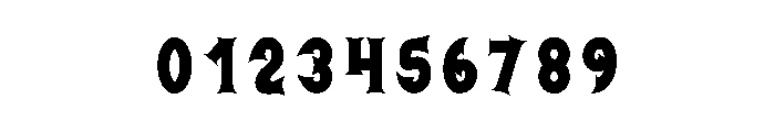 Shadow Vampire Font OTHER CHARS