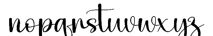 Shadow Vintage Font LOWERCASE