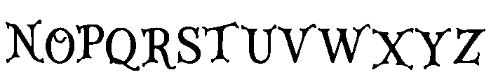 Shadow_Work Font UPPERCASE