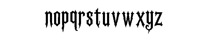 Shadowfang Font LOWERCASE