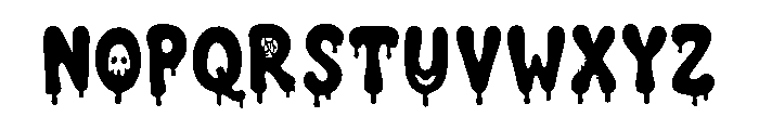Shadowmire Font UPPERCASE