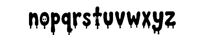 Shadowmire Font LOWERCASE