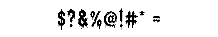 Shadowvex Font OTHER CHARS