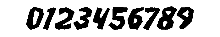 Shady Rocks Regular Font OTHER CHARS