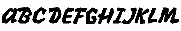 ShadyRocks-Regular Font UPPERCASE