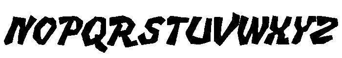 ShadyRocks-Regular Font UPPERCASE
