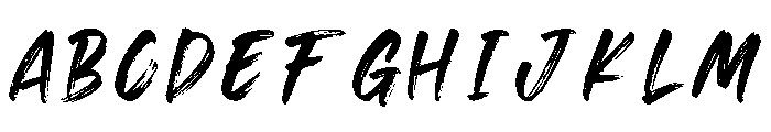 Shafikon Script Regular Font UPPERCASE