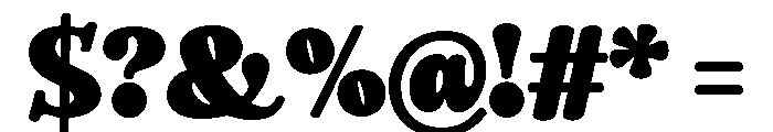 Shafikon Serif Regular Font OTHER CHARS