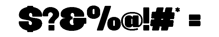 Shagie Boogie Regular Font OTHER CHARS