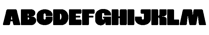 Shagie Boogie Regular Font UPPERCASE