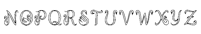 Shags Regular Font LOWERCASE