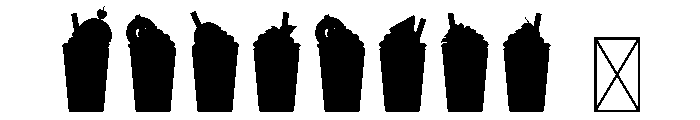 Shake It Up CF Font OTHER CHARS