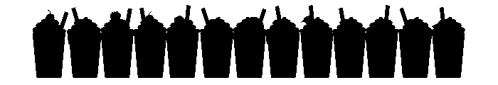 Shake It Up CF Font UPPERCASE
